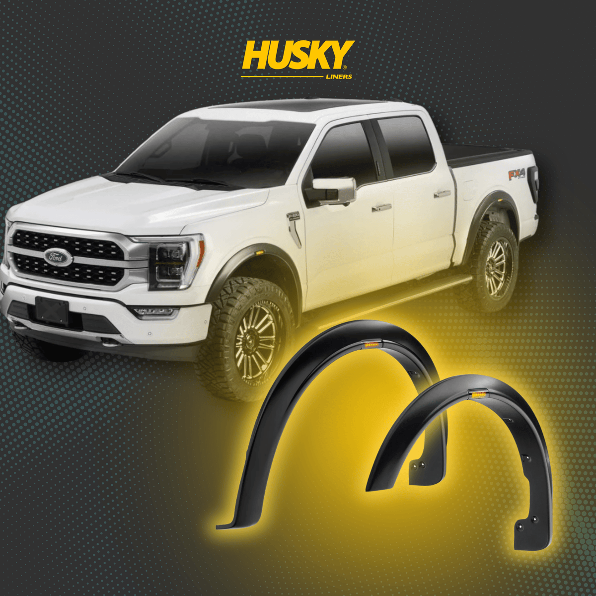 Husky Liners RVL Fender Flares Ford F150 2021+ - Offroad Industries