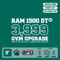 3,999kg GVM Upgrade, 2" Lift, EFS MXP 2.5" Monotube, Front 100kg Coils, Rear 200kg Coils