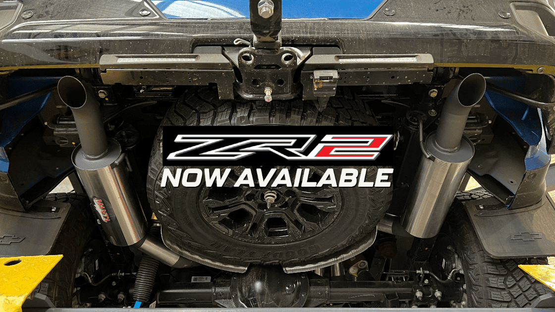 Manta Cat Back Exhaust for Chevrolet Silverado 1500 ZR2 - Offroad Industries
