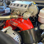 Monster - Ram Intake System for 19 - 24 Ram 2500/3500 6.7L Cummins Red Powdercoat Banks Power - Offroad Industries