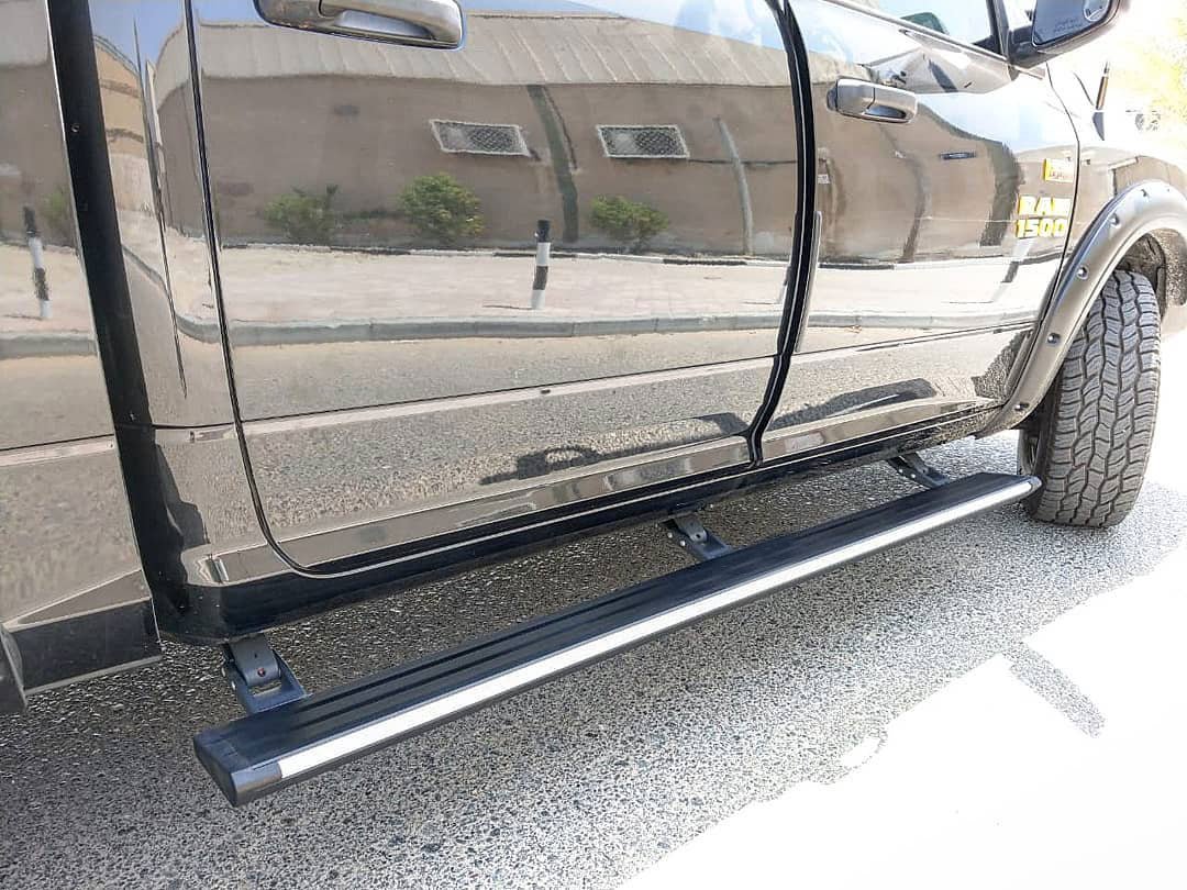 ORI Auto Folding Side Step Suitable for DS RAM 1500 Warlock, Express, Laramie - Offroad Industries