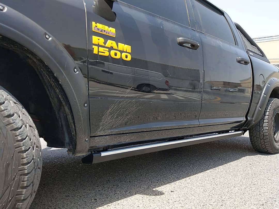 ORI Auto Folding Side Step Suitable for DS RAM 1500 Warlock, Express, Laramie - Offroad Industries