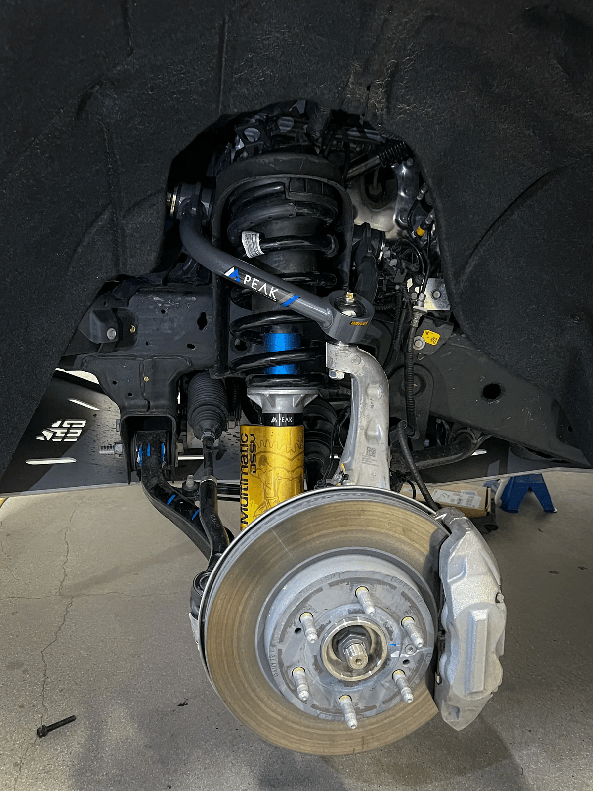 Peak 2 Piece Collar Lift Kit Silverado ZR2 - Offroad Industries