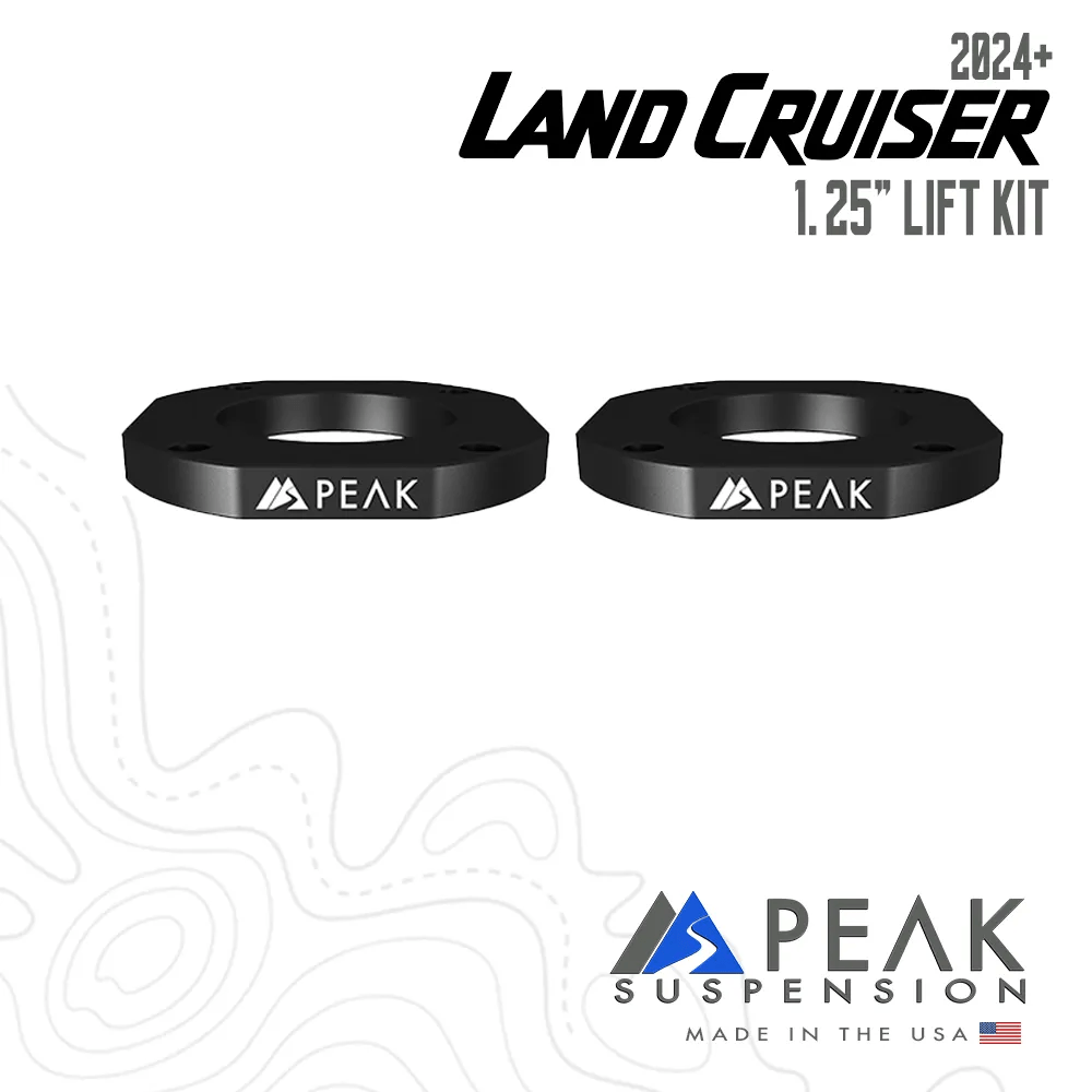 Peak 2024+ Toyota Landcruiser LC250 1.25″ Lift Kit - Offroad Industries