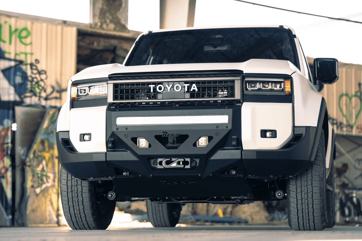 Rago 2024 Toyota Land Cruiser Center Mount Winch Front Bumper - Offroad Industries