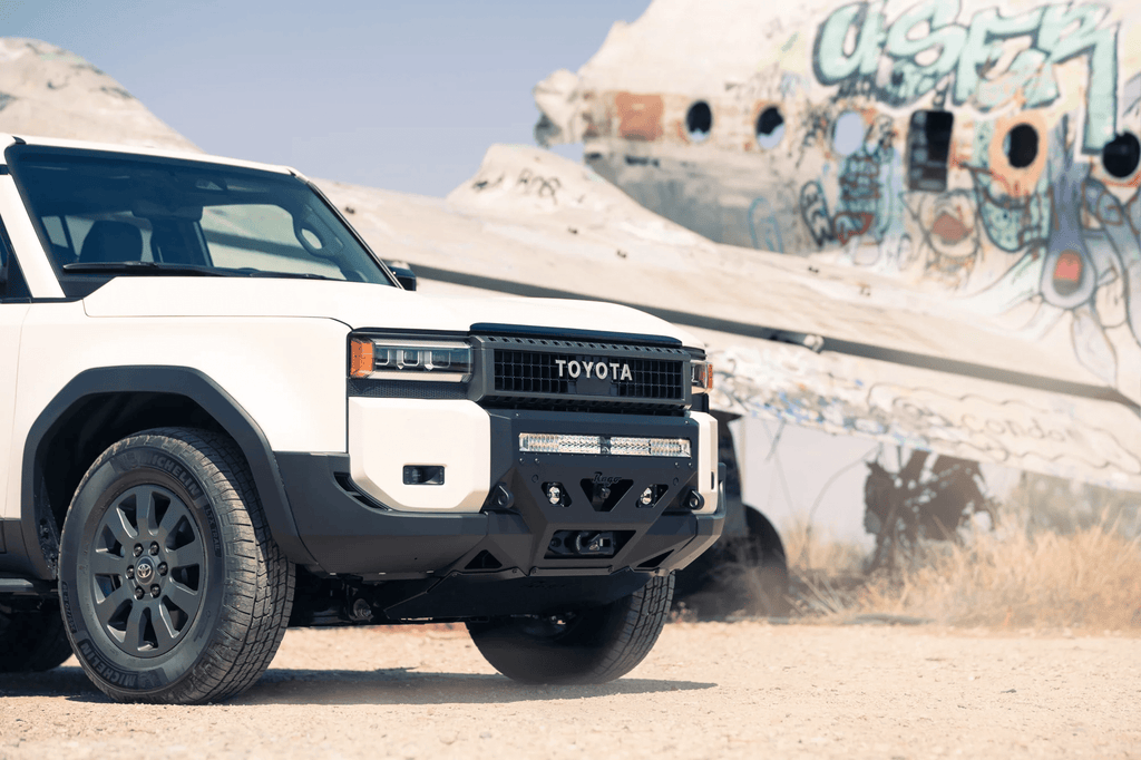 Rago 2024 Toyota Land Cruiser Center Mount Winch Front Bumper - Offroad Industries
