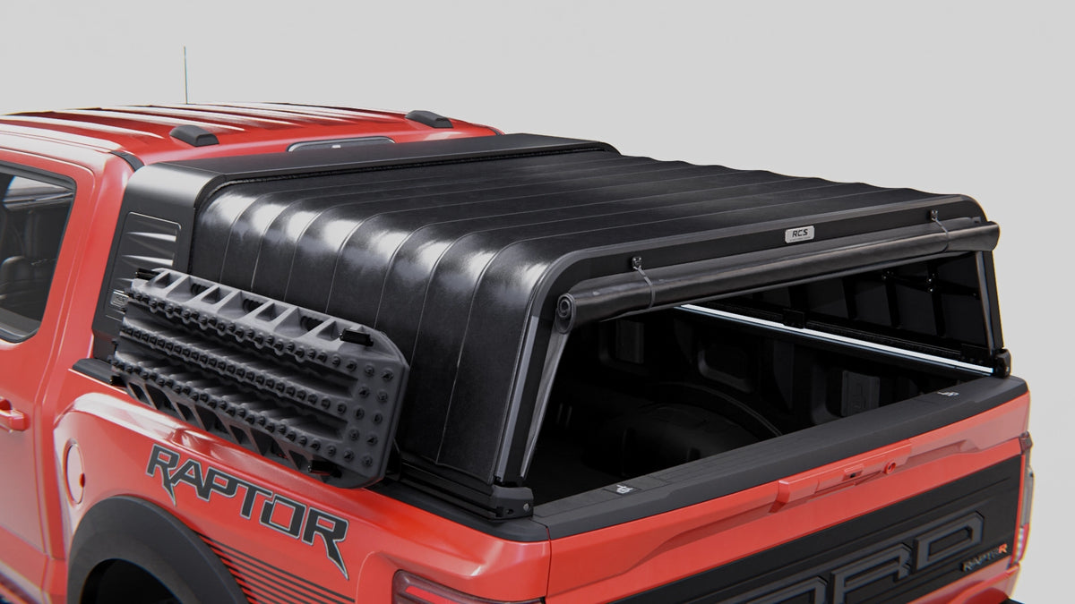 RCS canopy for Ford F-150 LWB (2023–Present) with MAXTRAX mounts — canopy and other accessories sold separately