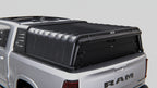 RCS canopy for RAM 1500 (DS/DT 2021–Present) with optional rear security screen — canopy and other accessories sold separately