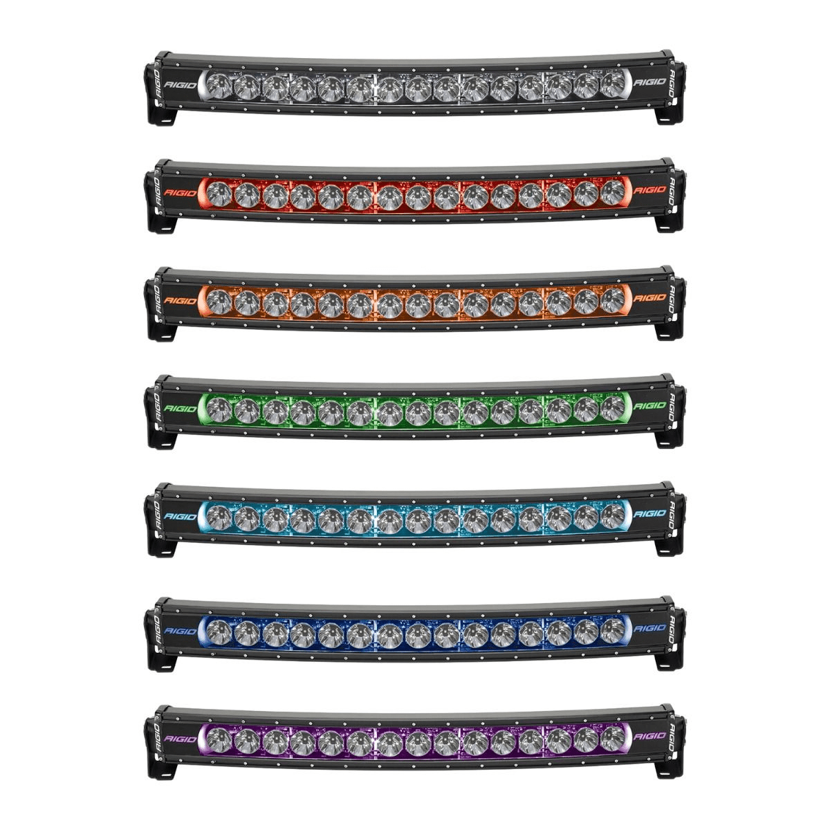 Rigid Industries Radiance+ Curved 40 Inch RGBW Light Bar - Offroad Industries