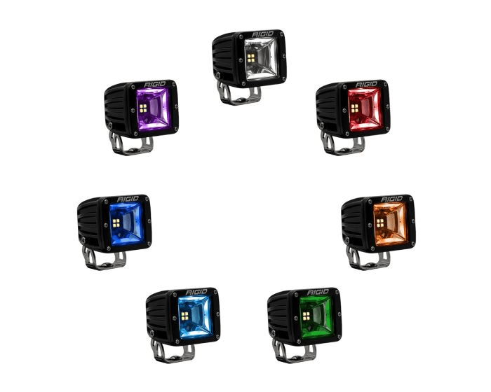 Rigid Industries Radiance+ Scene RGBW Surface Mount | Pair - Offroad Industries