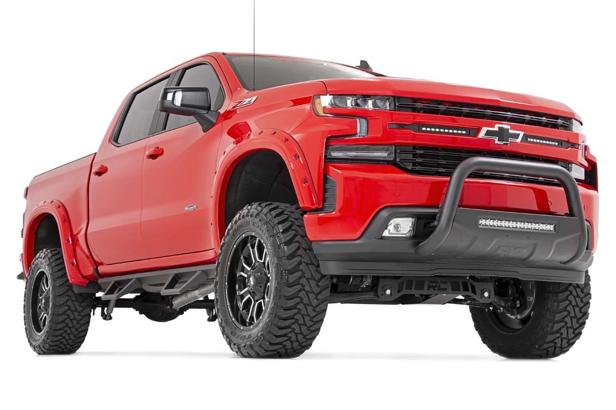 Rough Country 10" LED Light Grill Kit Chevy Silverado 1500 (19 - 22) - Offroad Industries