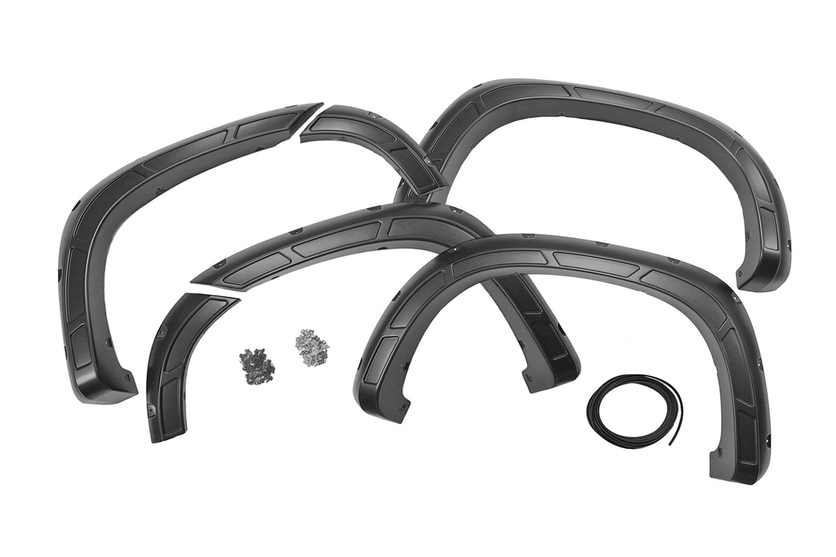Rough Country DEFENDER FLARES CHEVY SILVERADO 1500 (2019 - 2022) - Offroad Industries