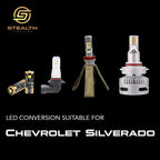 Stealth LED HeadLight Conversion Suitable For Chevrolet Silverado 2500HD LTZ HSV - Offroad Industries