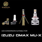Stealth LED HeadLight Conversion Suitable For ISUZU DMAX MUX - Offroad Industries