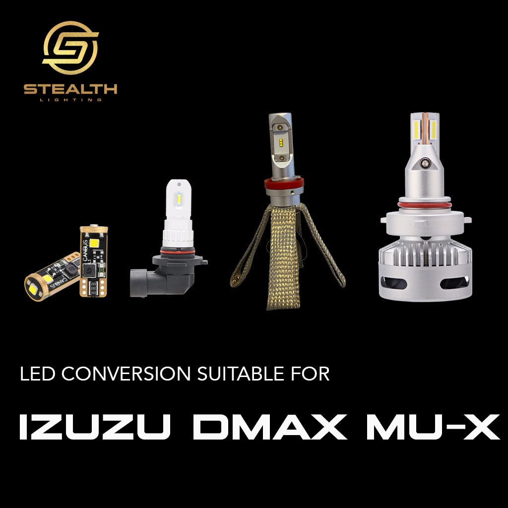 Stealth LED HeadLight Conversion Suitable For ISUZU DMAX MUX - Offroad Industries