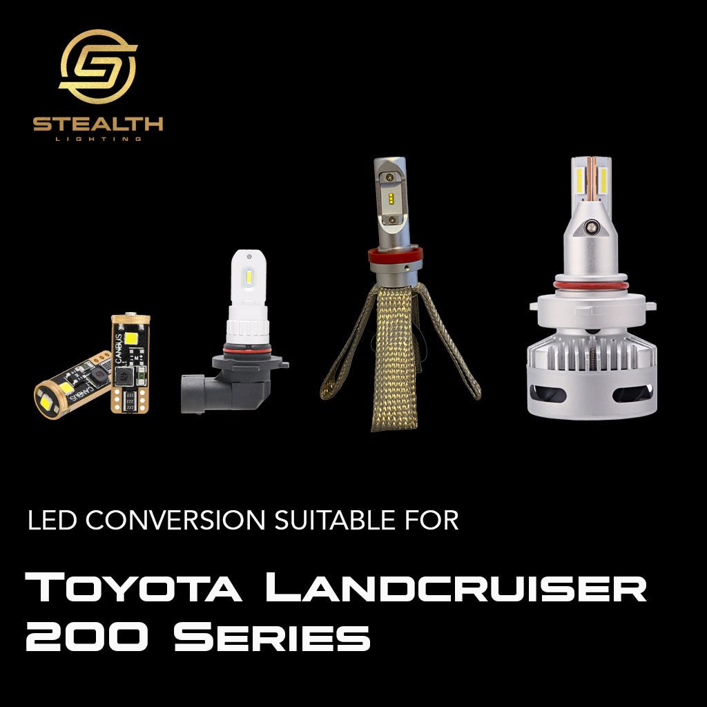 Stealth LED HeadLight Conversion Suitable for Toyota LandCruiser 200 Series - Offroad Industries