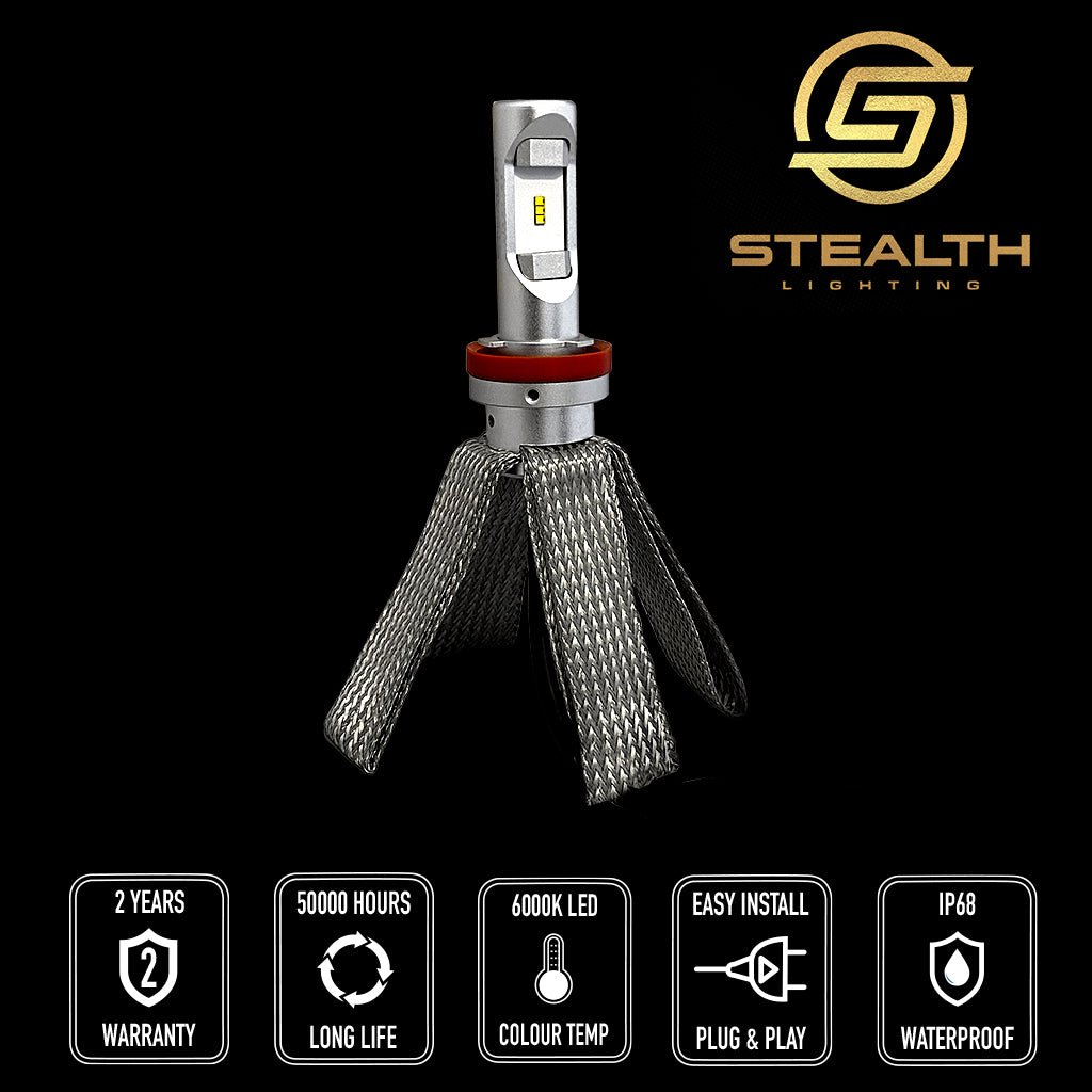 Stealth Lighting LED Headlight Conversion Kit suitable for Mitsubishi Triton - Offroad Industries