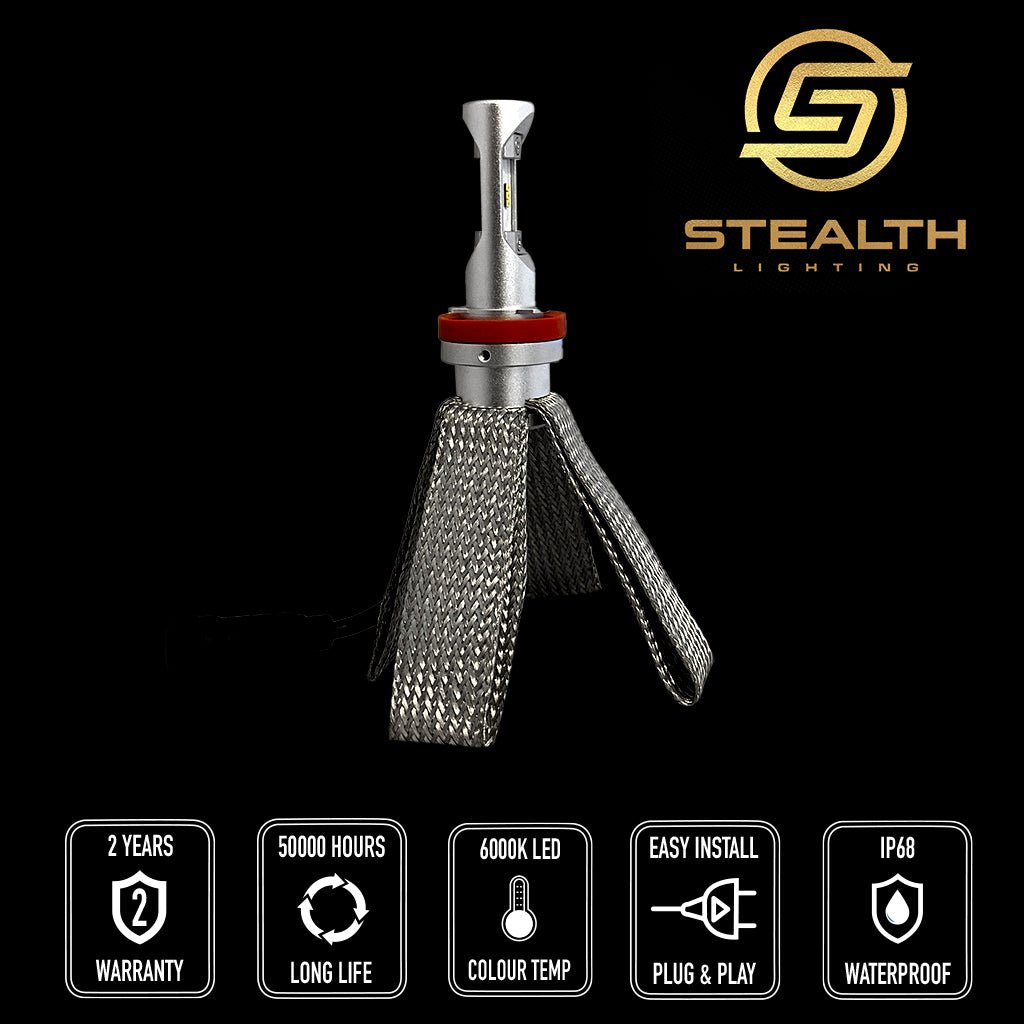 Stealth Lighting LED Headlight Conversion Kit suitable for Nissan Navara - Offroad Industries