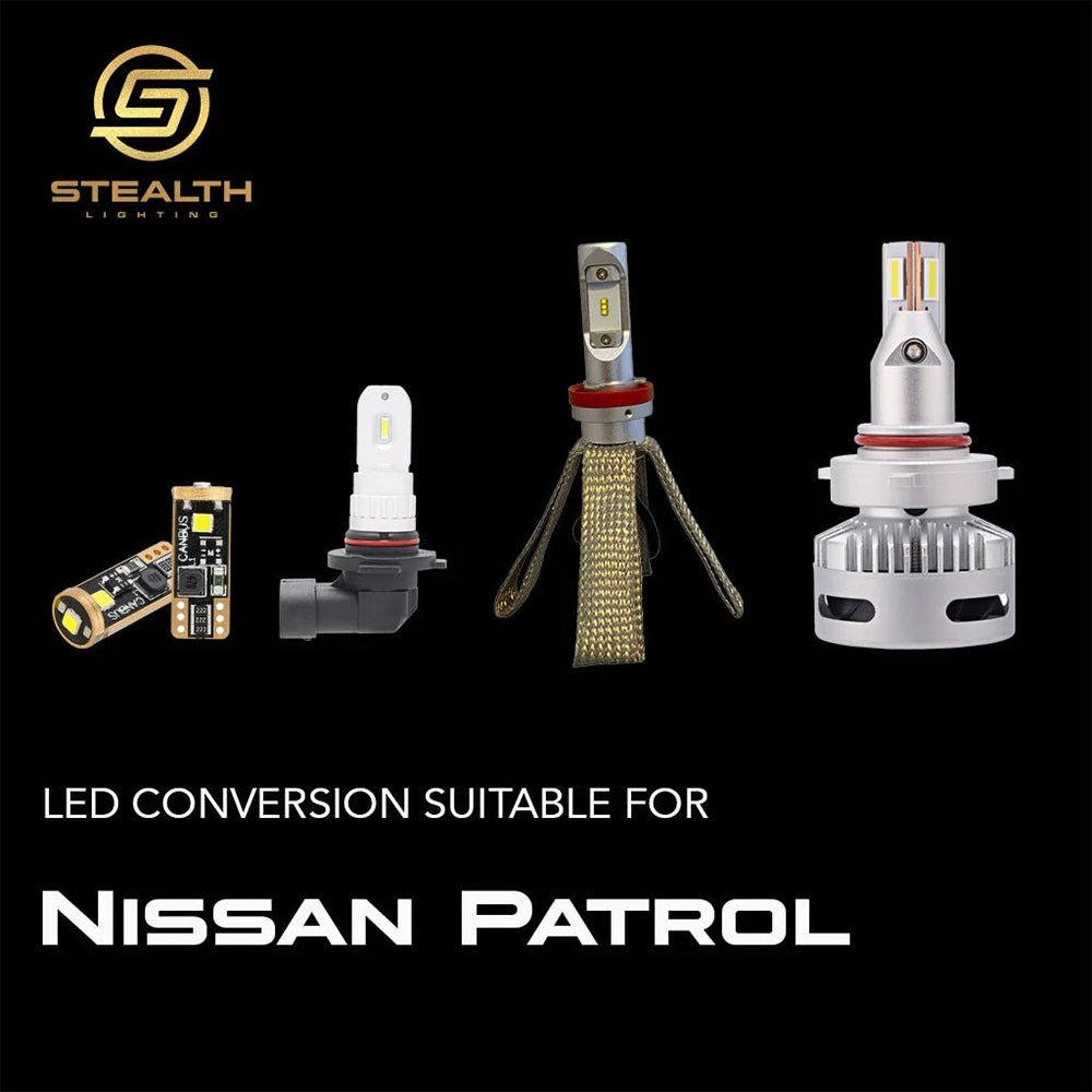 Stealth Lighting LED Headlight Conversion Kit suitable for Nissan Patrol - Offroad Industries