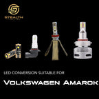 Stealth Lighting LED Headlight Conversion Kit suitable for Volkswagen Amarok - Offroad Industries