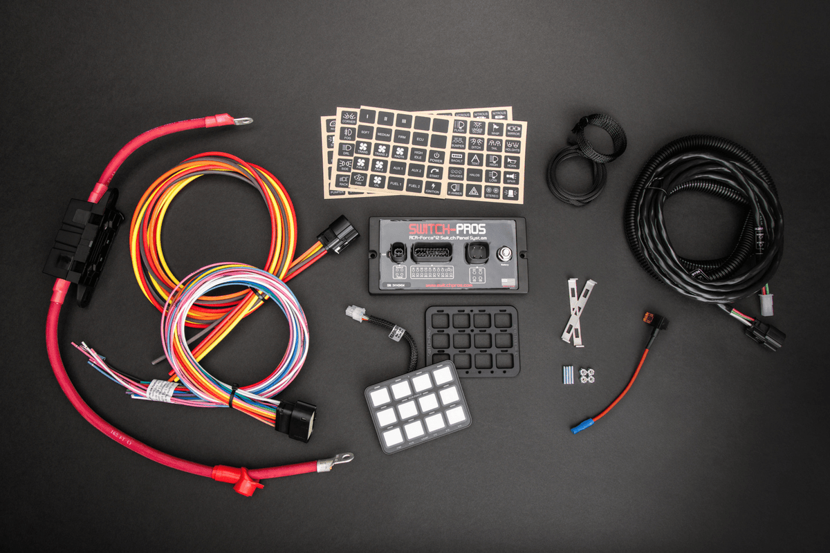 Switch - Pros RCR - Force® 12 Switch panel - Offroad Industries