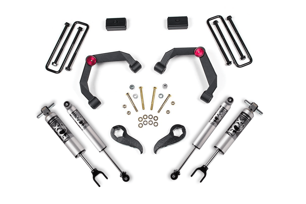 Zone Offroad Fox Suspension 3 Inch Lift Kit | Chevy Silverado & GMC Sierra 2500HD (11 - 19) 4WD - Offroad Industries